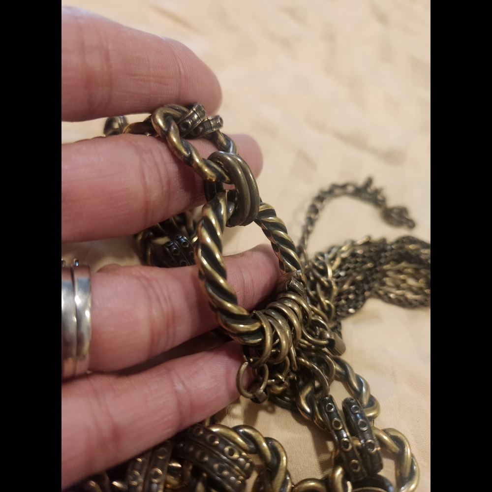 VTG Chunky Chainlink Belt - Picture 11 of 16